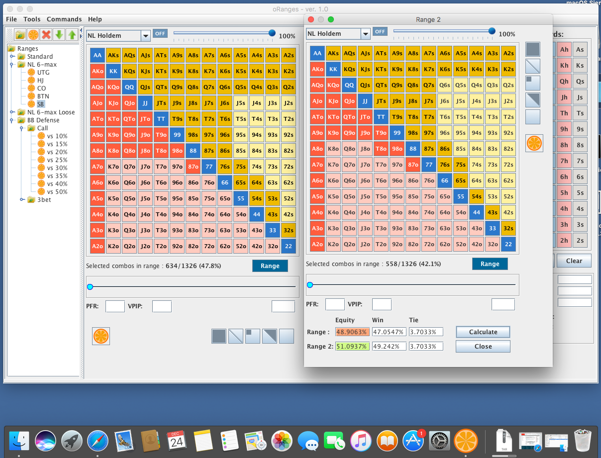 oRanges Calculator for Mac OS 1.0.0.919 full